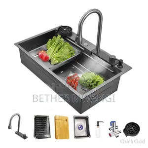 Multifunction- Waterfall Kitchen Sink in Kenya