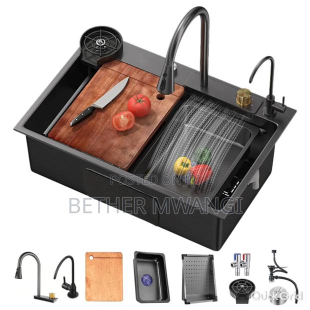 Multifunction- Waterfall Kitchen Sink in Kenya - thumbnail 3