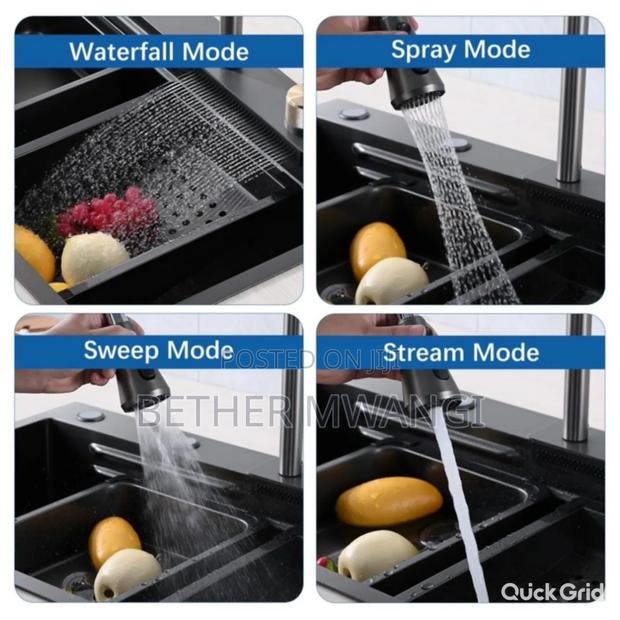 Multifunction- Waterfall Kitchen Sink in Kenya - thumbnail 10