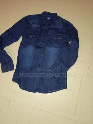 Executive Unisex Kids Denim Shirts - thumbnail 2