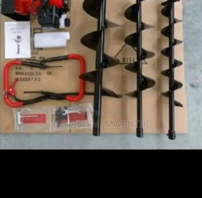 Brand New Earth Auger With 10' 8' 6' Bits