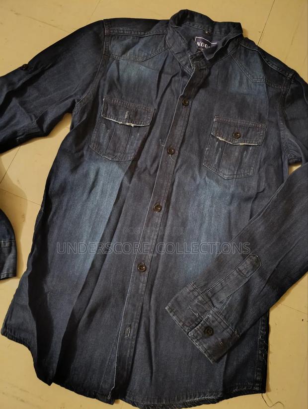 Rocking Unisex Kids Denim Shirts - main view