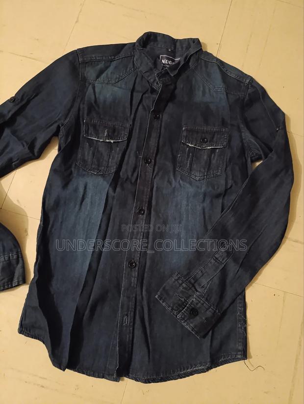 Rocking Unisex Kids Denim Shirts - thumbnail 3