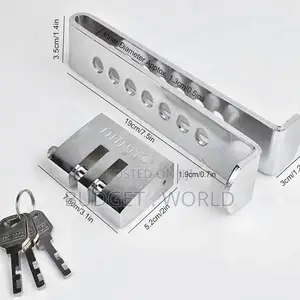 Universal Stainless Steel Rust-Free Car Pedal Lock at 