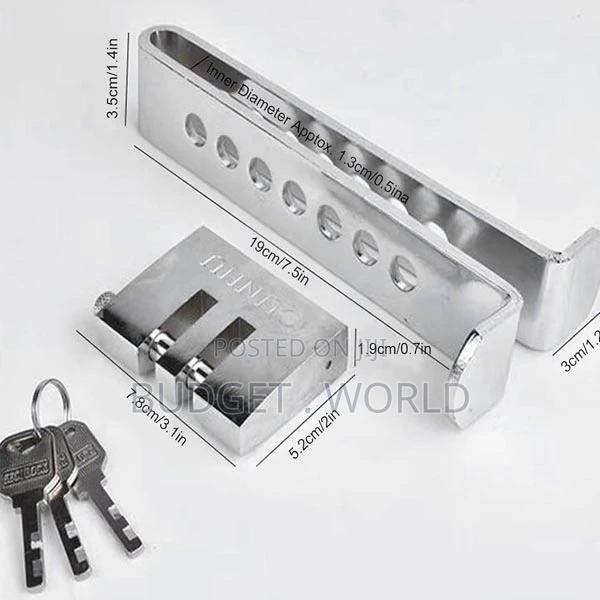 Universal Stainless Steel Rust-Free Car Pedal Lock at 