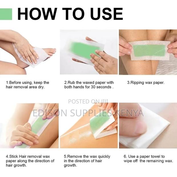 Wax Strips Ready to Use Hair Removal Wax Strips - thumbnail 4