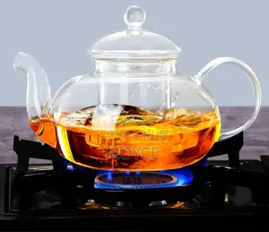 Heat Resistant Glass Tea Pot -{800ml}