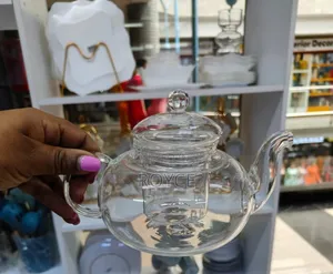 Heat Resistant Glass Tea Pot -{800ml}