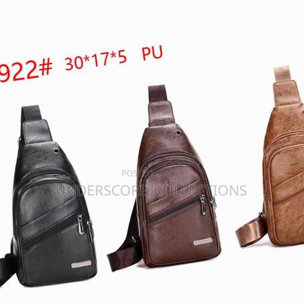 Unisex Leather Chest Bags - main view