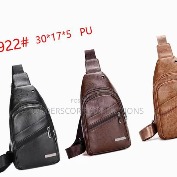 Unisex Leather Chest Bags - thumbnail 2