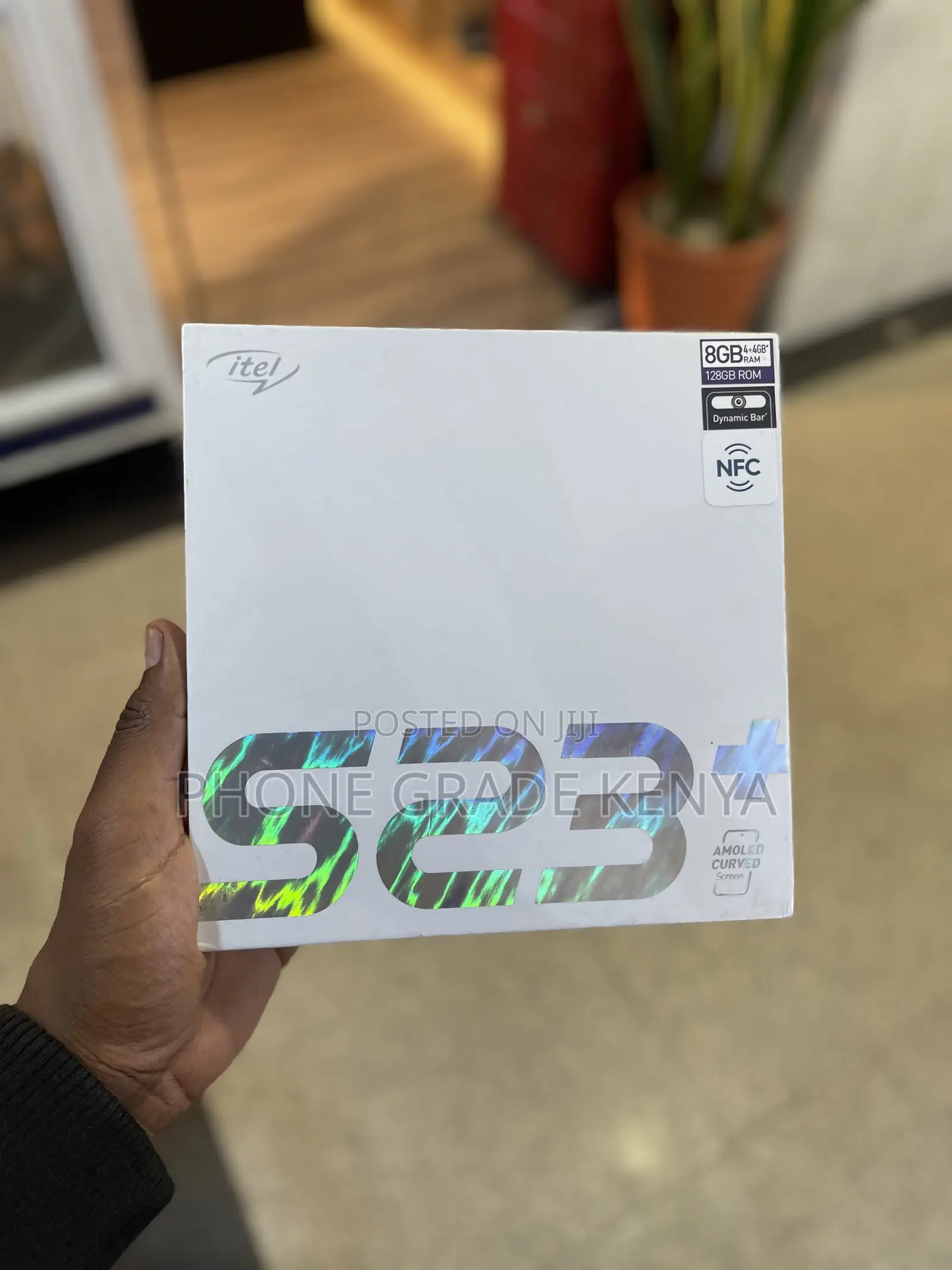 New Itel S23 Plus 128 GB Black