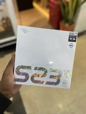New Itel S23 Plus 128 GB Black