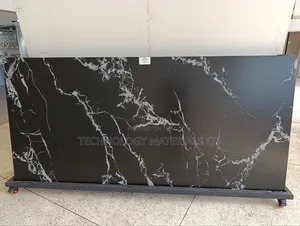 Nero Marquina Sintered Stone Island(8.5ft * 3.9ft * 18mm)