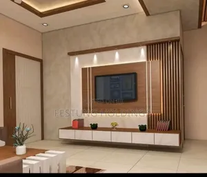 Tv Wall With Panels