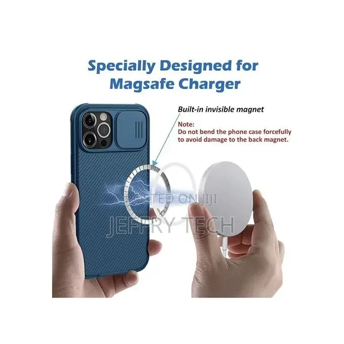 Nillkin Back Cover for iPhone 14 Pro Max, Suitable for Wirel
