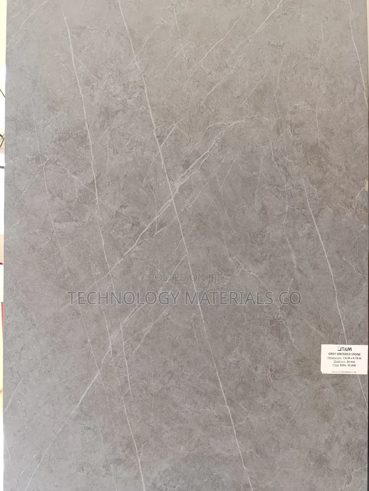Grey Sintered Stone (8.5ft * 2.6ft * 20mm)