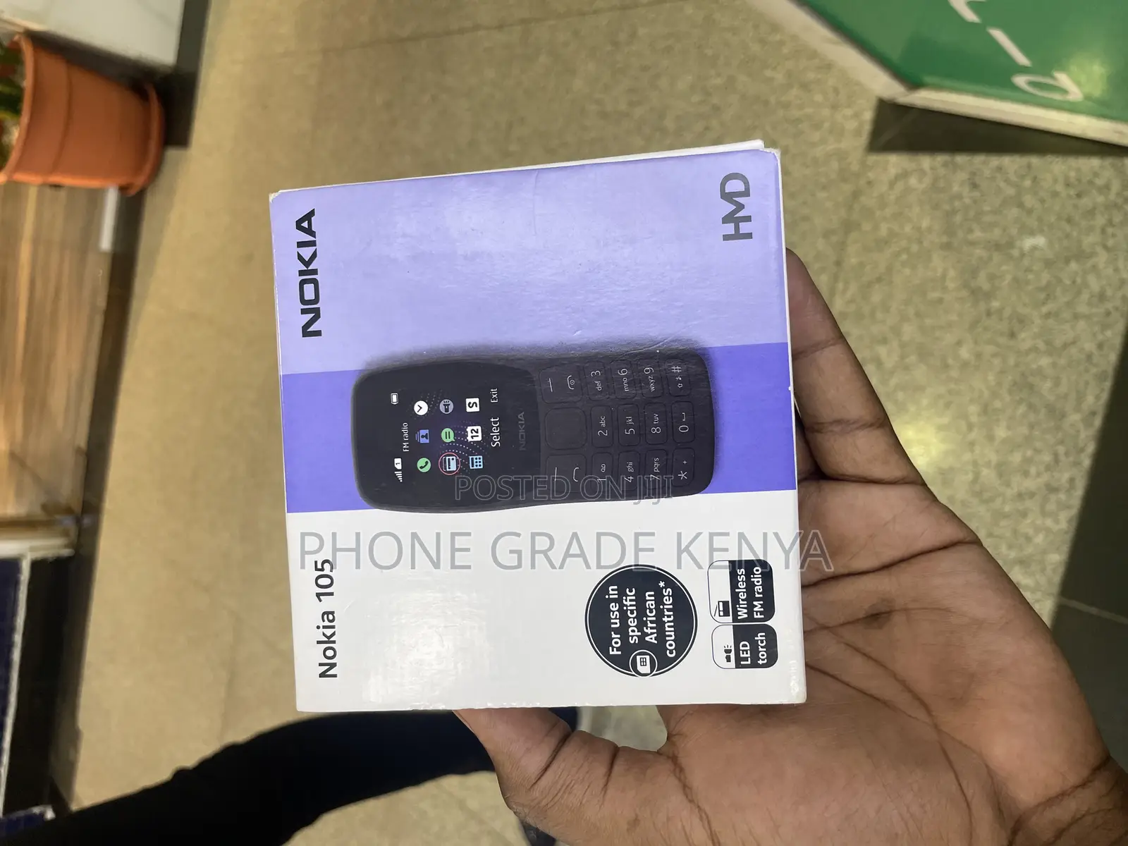 New Nokia 105 (2022) Black