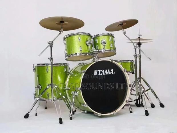 Tama Classic 5-Piece Drumset With High Hats ,Crush and Ride