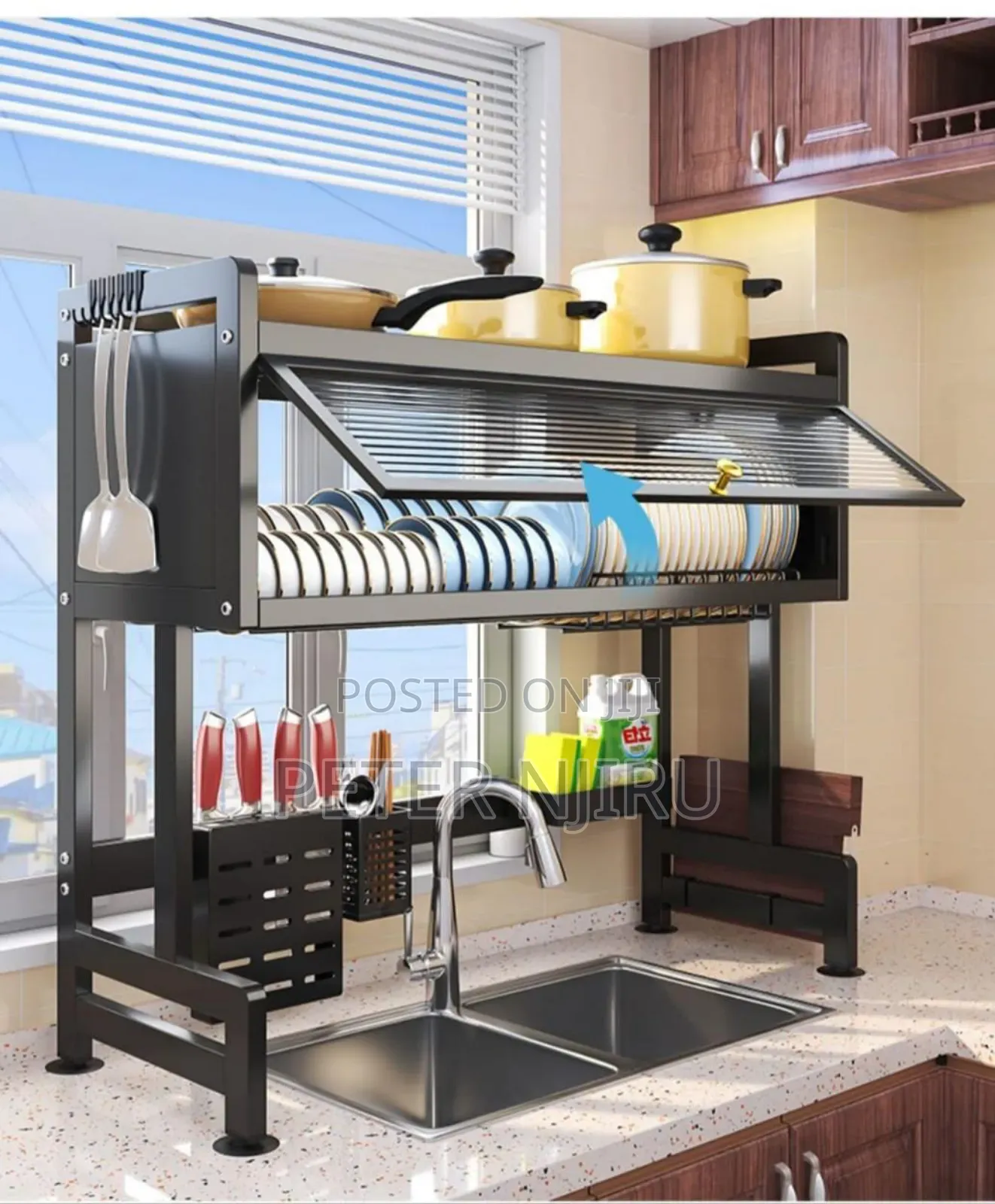 Double Kitchen Rack