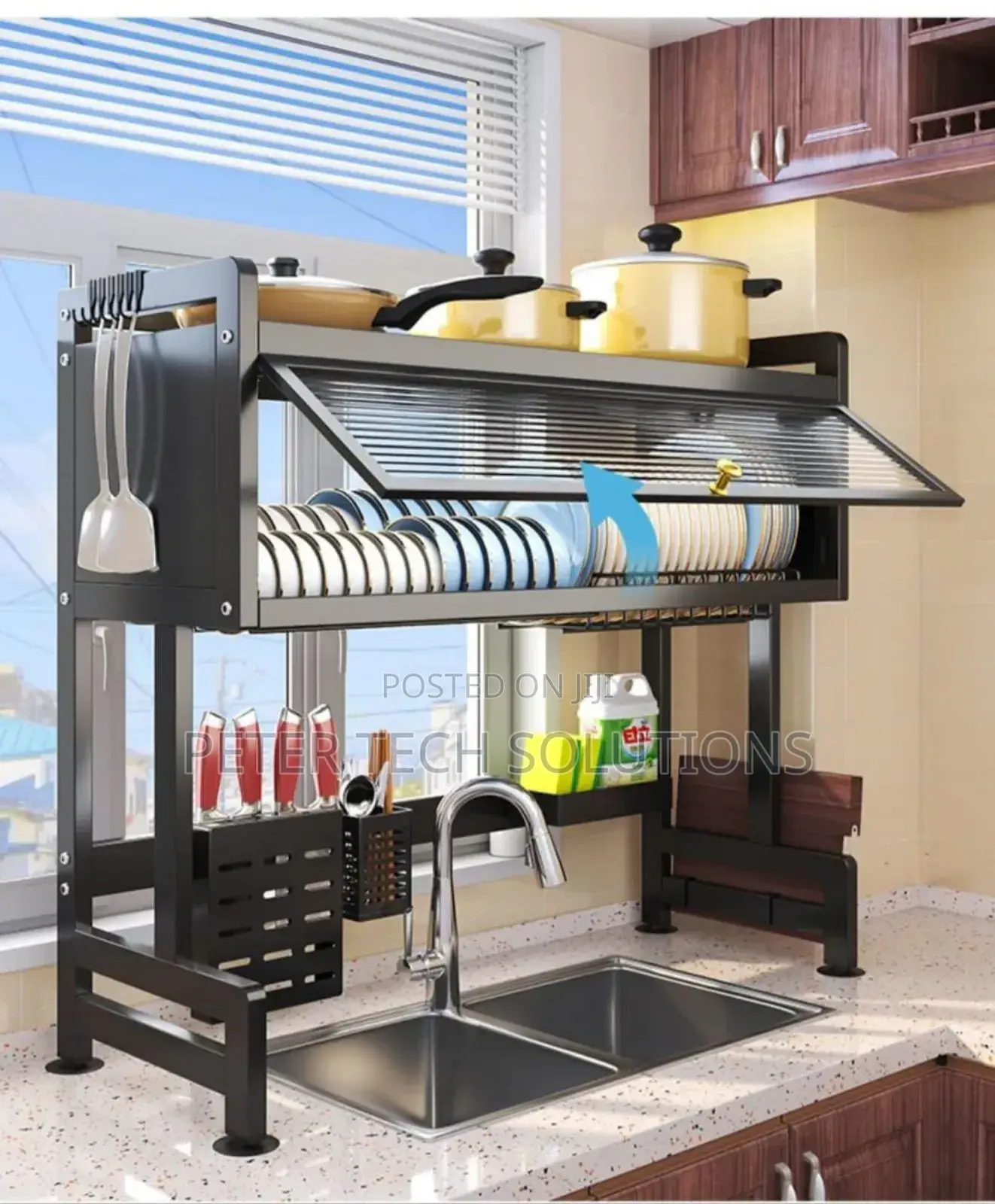 Double Kitchen Rack