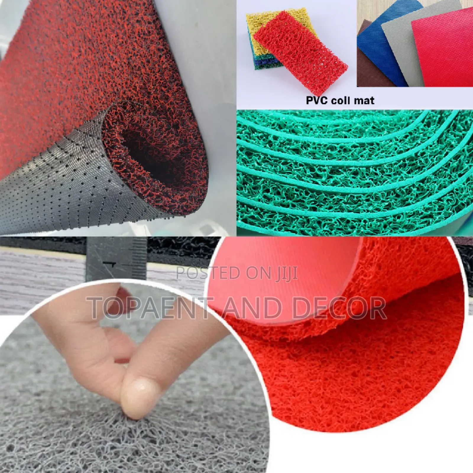 PVC ANTISLIP Spaghetti Thick Mats PVC Antislip Spaghetti Mat