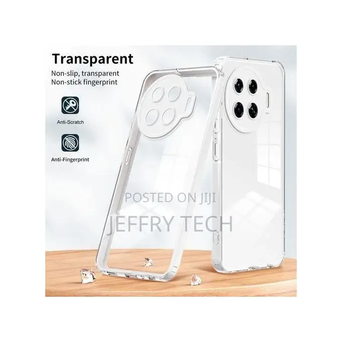 Tecno Spark 20 Pro Plus Case ,Transparent Hybrid Impact Defe
