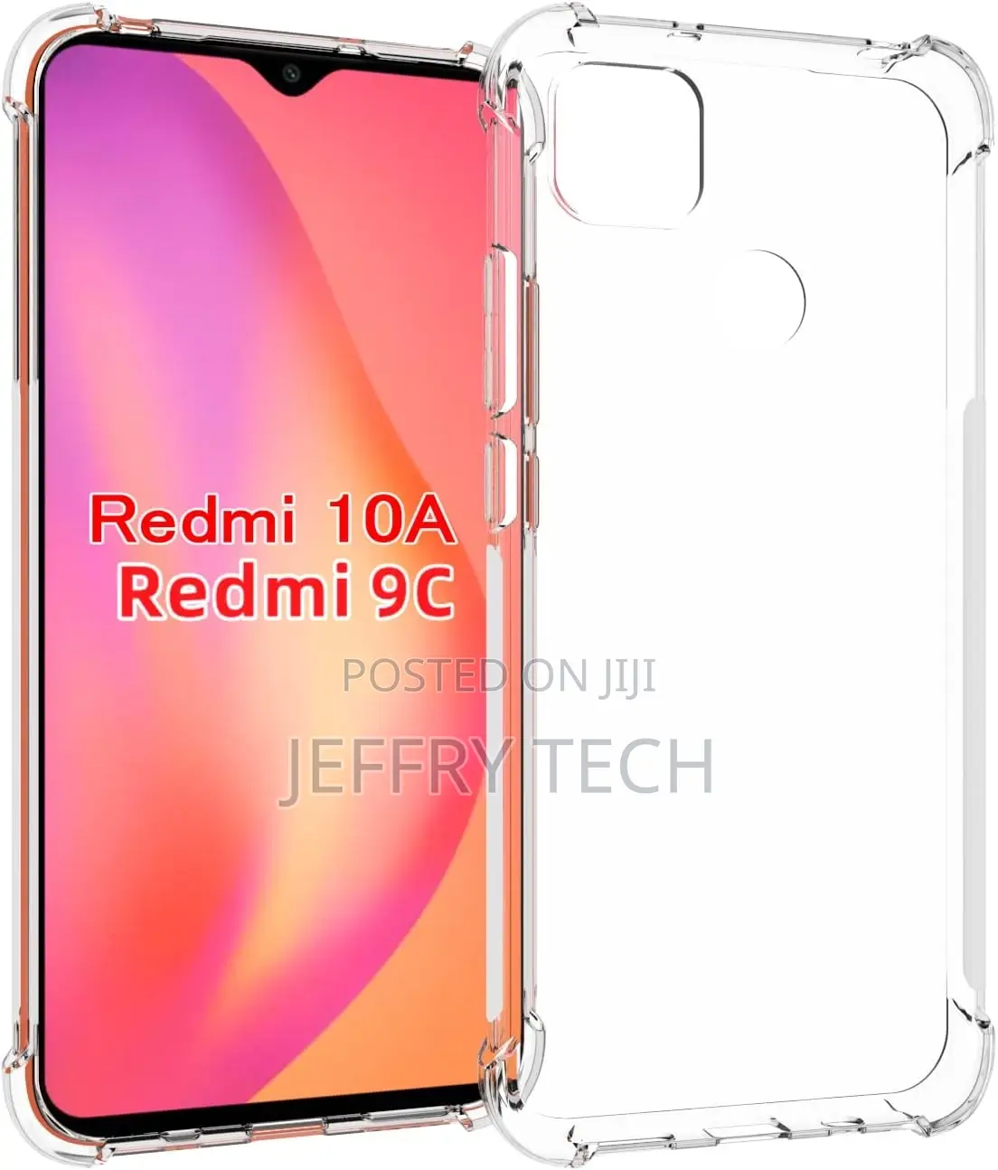 Clear Phone Case for Xiaomi Mi Redmi 9C / Redmi 10A - Protec