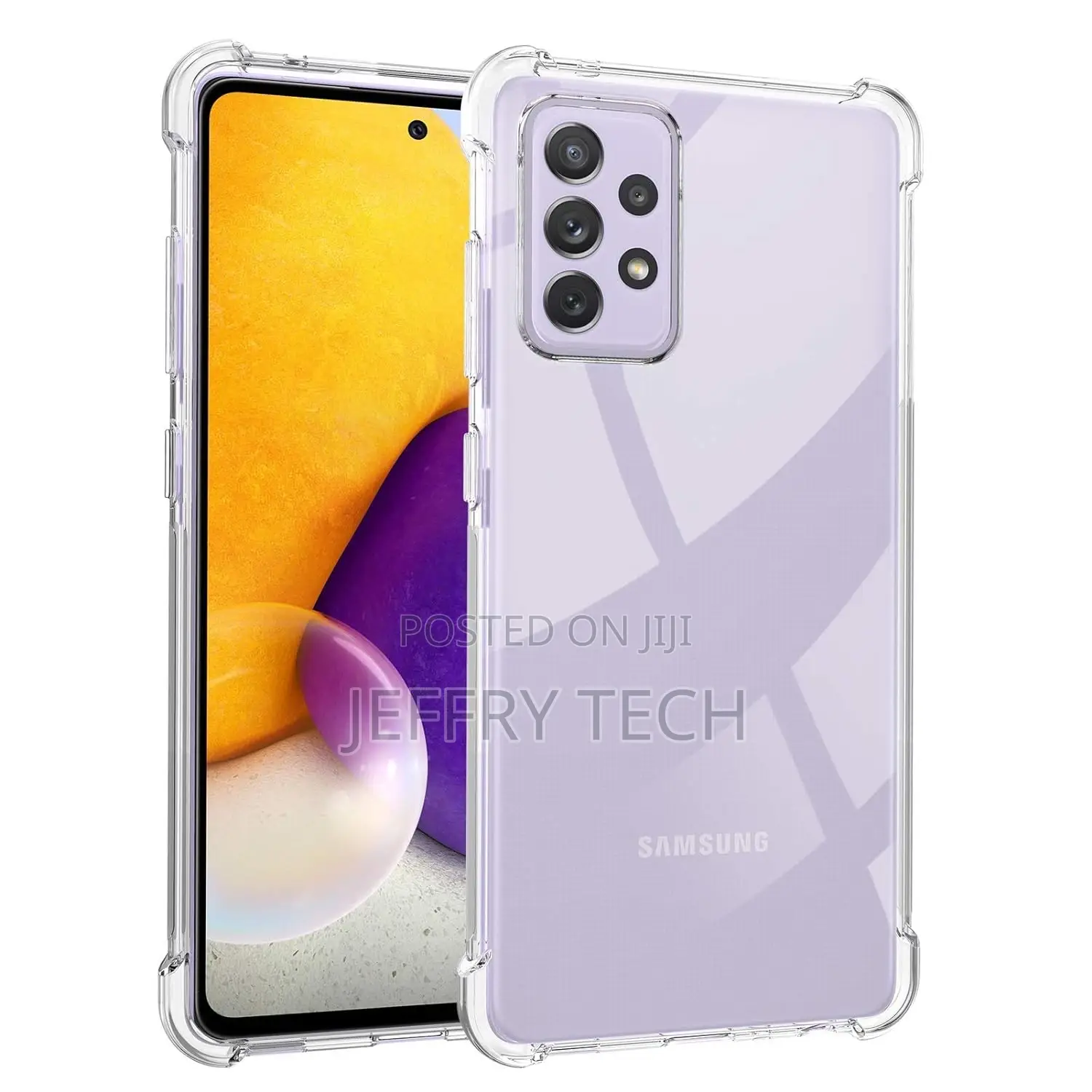 Samsung Galaxy A72 [Protective + Anti Shock Proof CASE], Dua