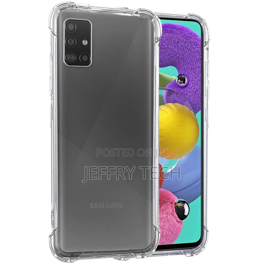 Clear TPU Back Cover Case for Samsung Galaxy A71 (Transparen