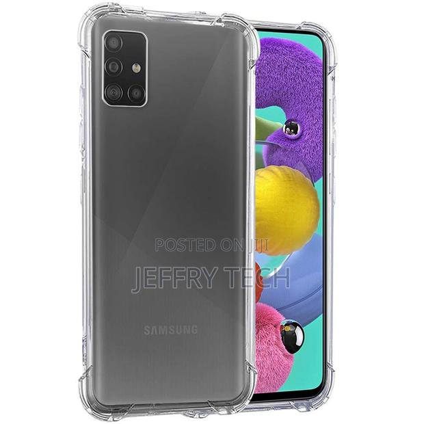 Clear TPU Back Cover Case for Samsung Galaxy A71 (Transparen - thumbnail 3