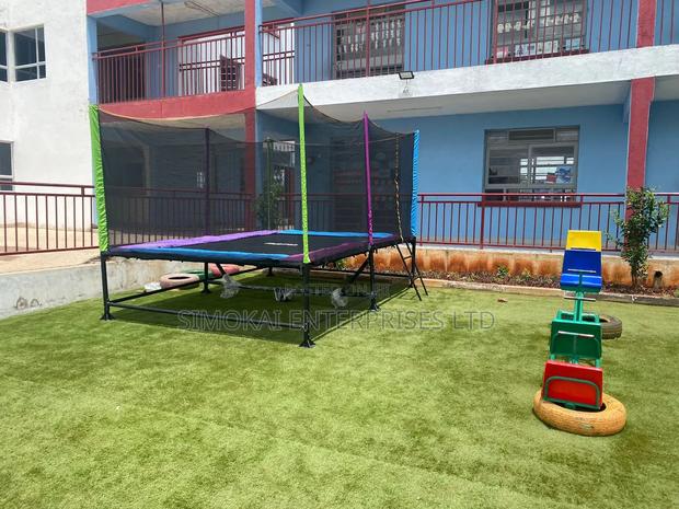 Jumbo Size Deluxe Trampoline - main view