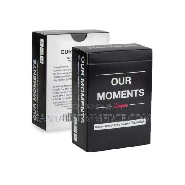 Our Moments Couples Card Game - main view