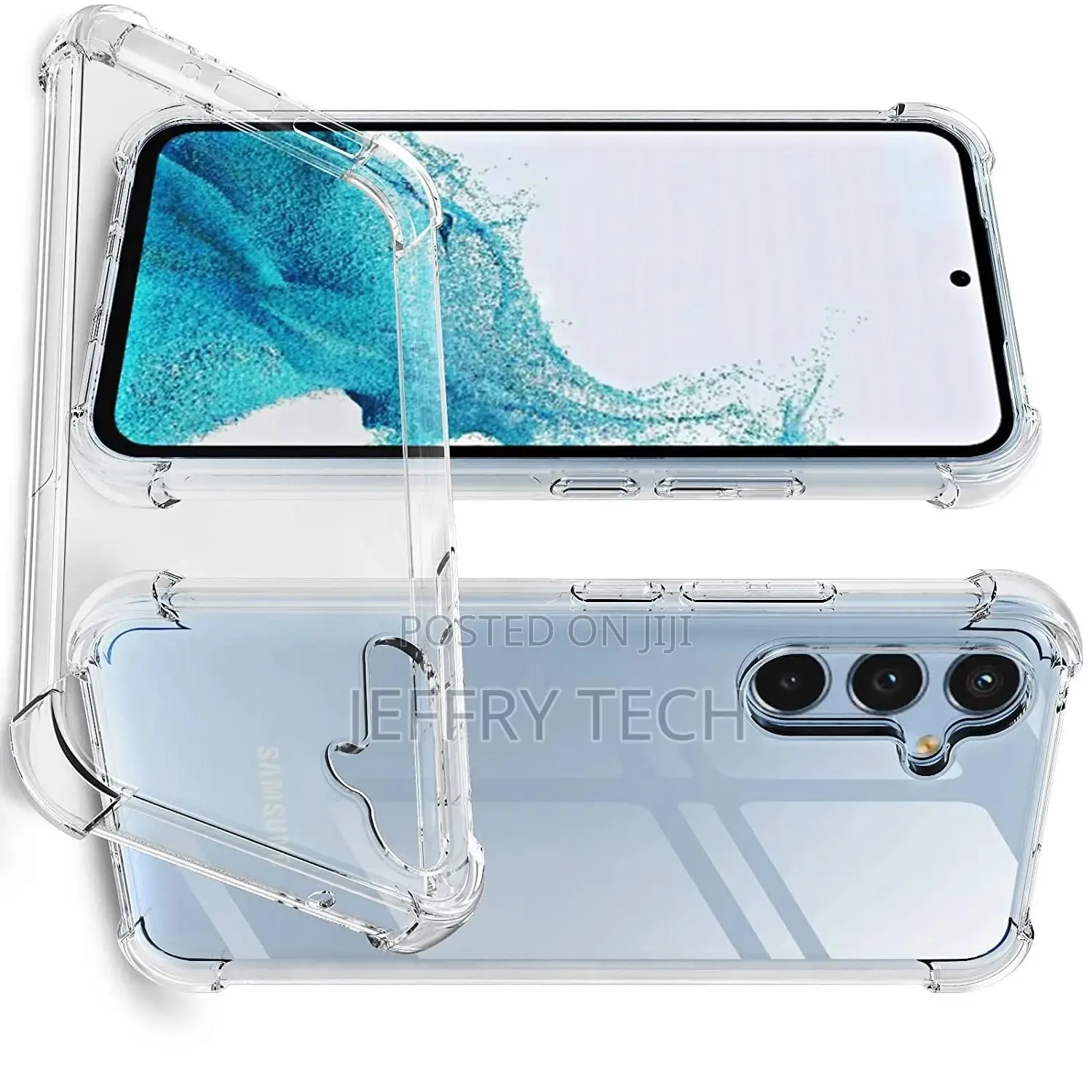 Back Case Cover for [ Samsung Galaxy A54 5G ] (Side/Corner B
