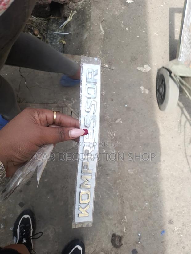 KOMPRESSOR Replacement Lettering Badge - main view