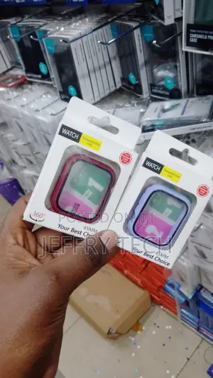 Case Compatible for Apple Watch Series 8 and 7 45mm With Tem