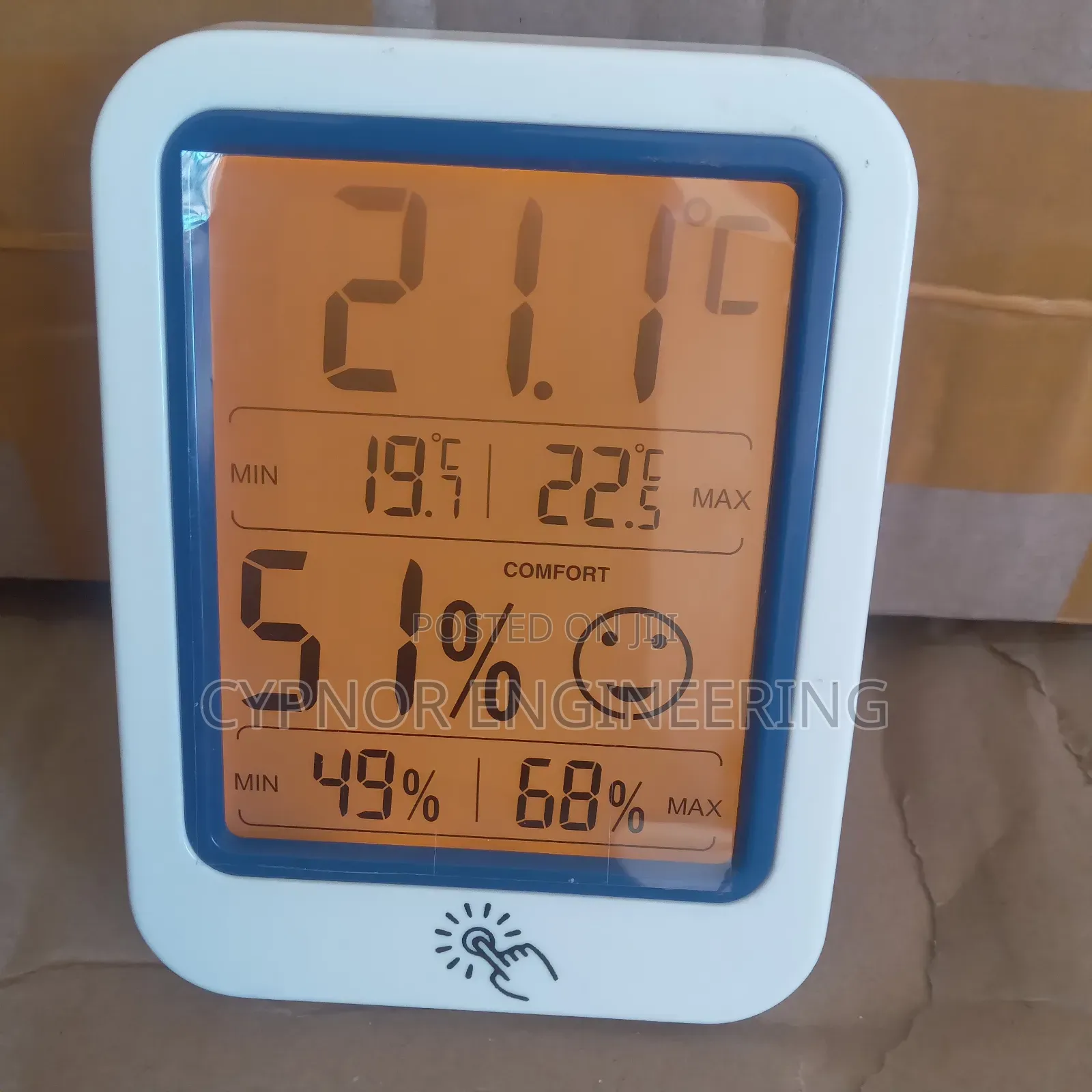 Hospital Use Hygrometer for Climate Control