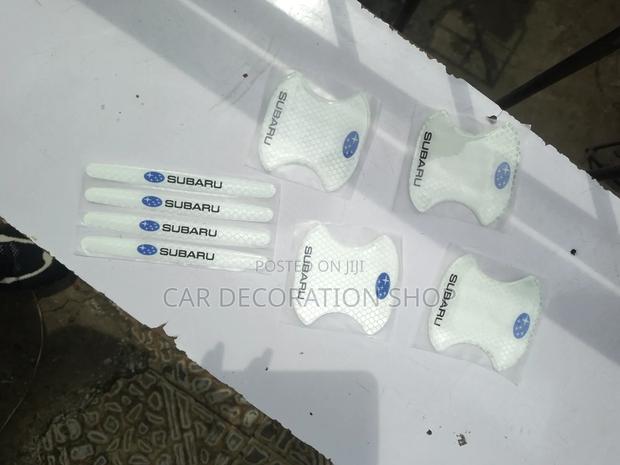 8pc Subaru Door+ Bowl Guard Stickers