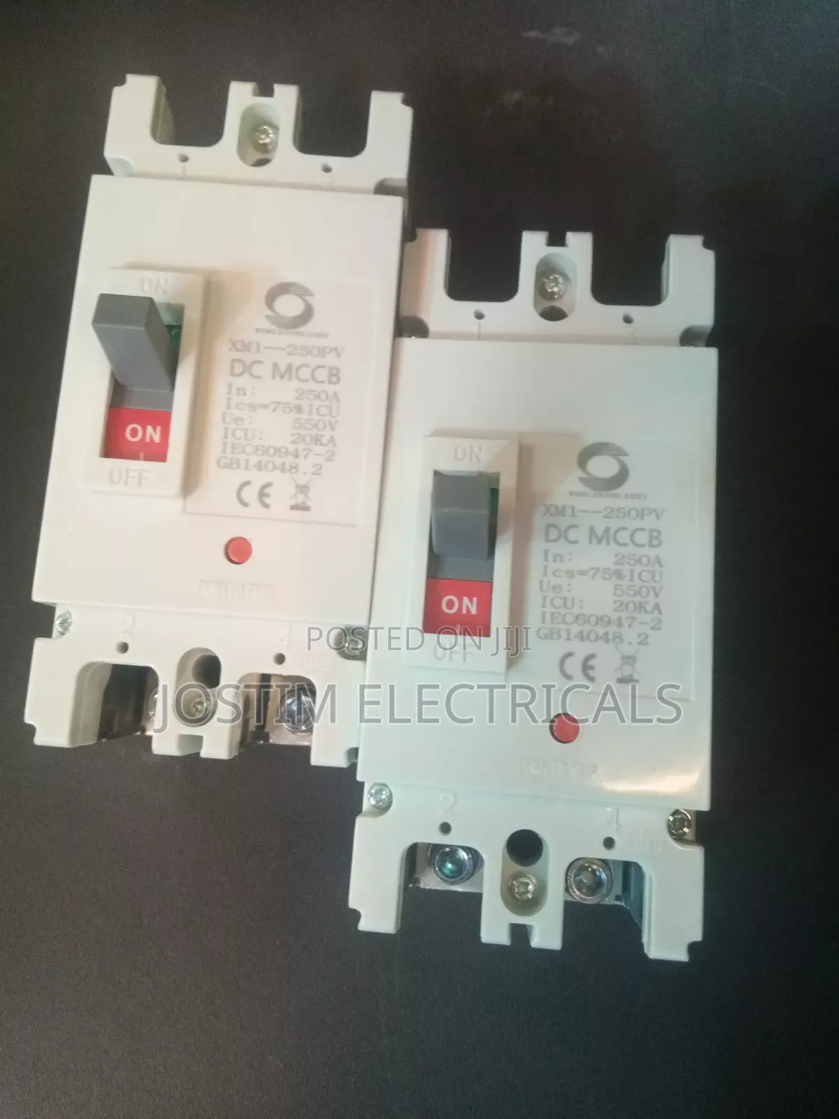 Solar DC McCb 250amp 2 Pole DC