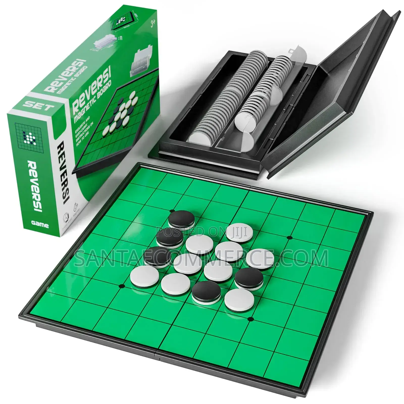 Magnetic Reversi Board Game