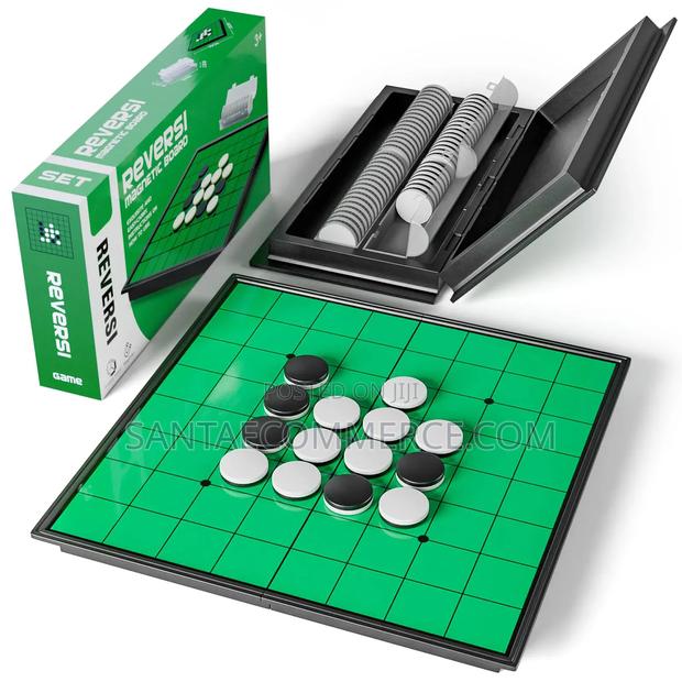 Magnetic Reversi Board Game - main view