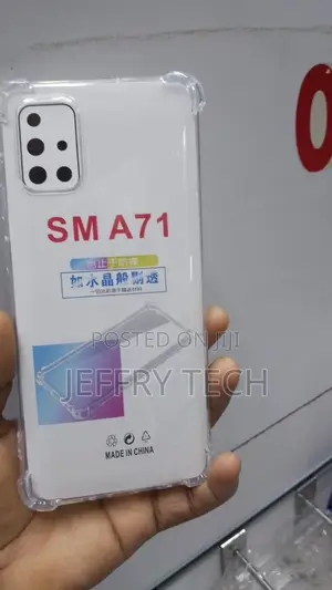Silicone Samsung Galaxy A71 Case, Bumper Drop Protection Cry