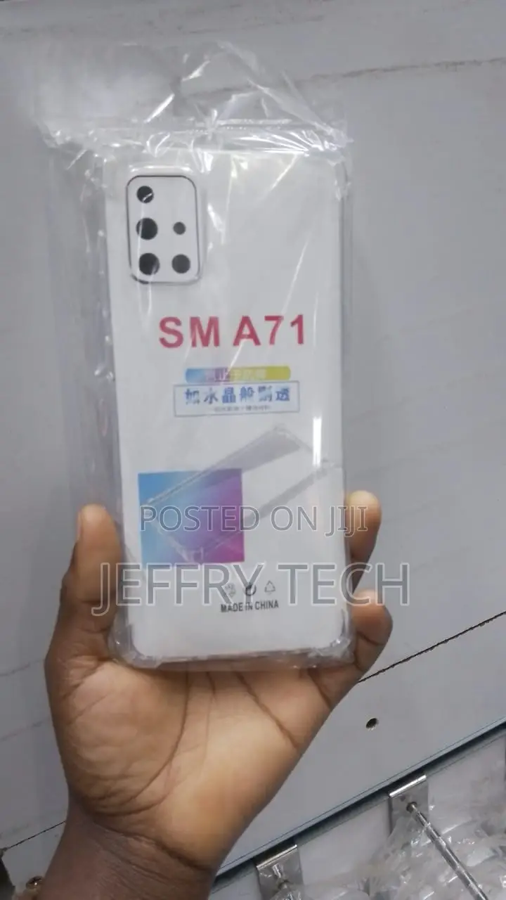 Silicone Samsung Galaxy A71 Case, Bumper Drop Protection Cry