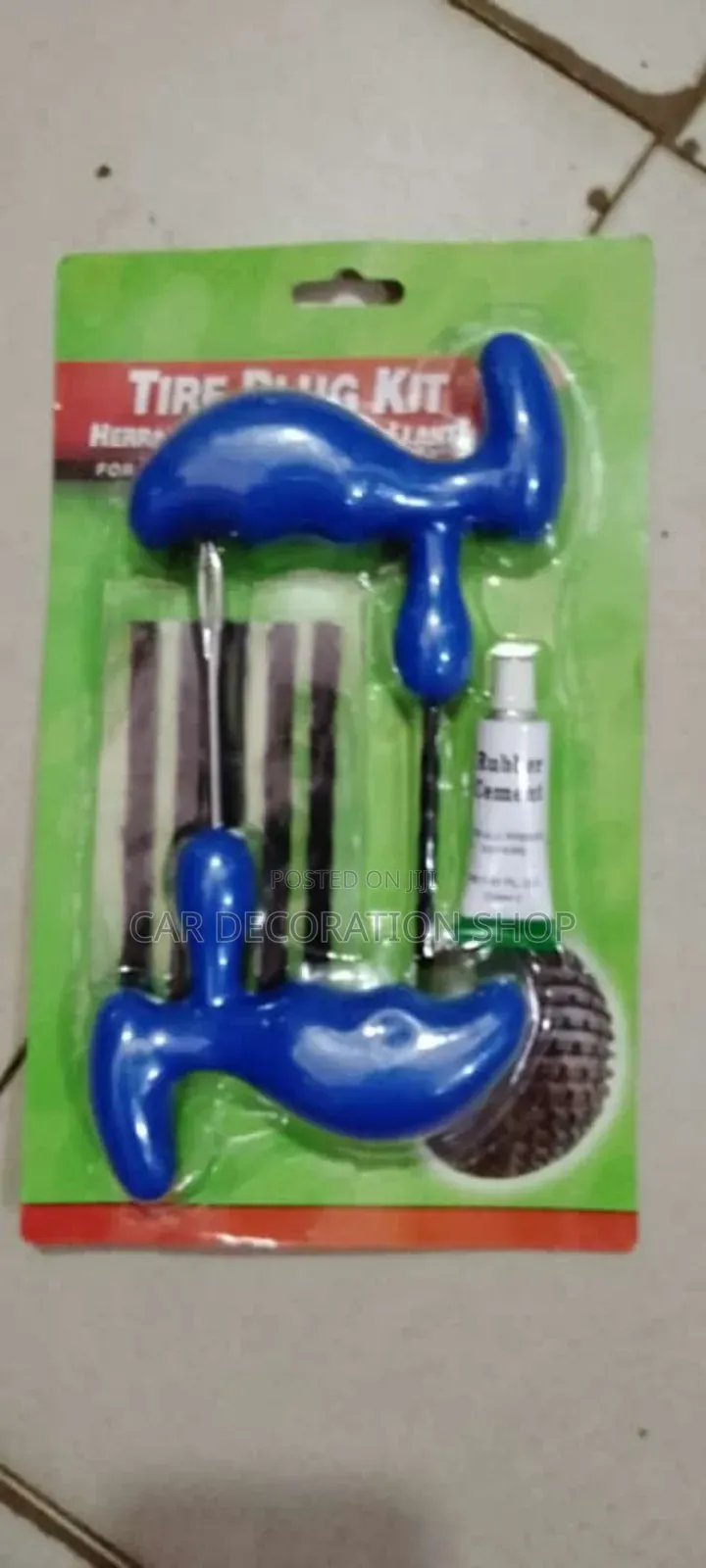 Tire Puncture Plugs Repair Kit