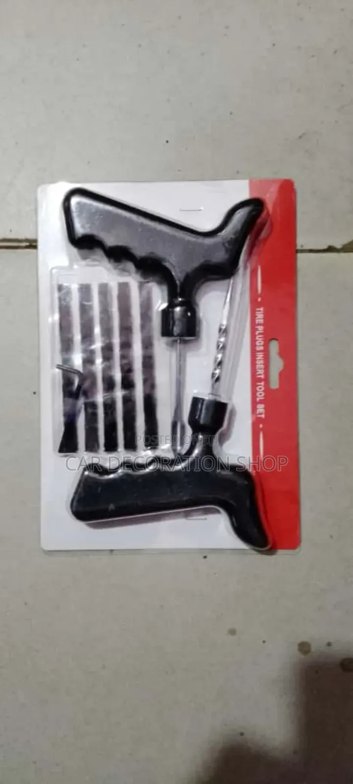 Tire Puncture Plugs Repair Kit