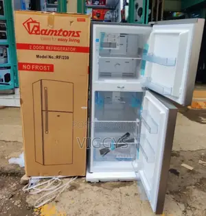 Ramtons 196 Litres Fridge RF/239 Double Door No Frost Fridge