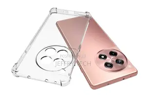 Anti Slip Back Cover Case for Oneplus 12R - Transparent