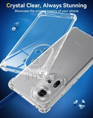 Silicone Resistant Anti Slip Back Cover for Oppo Reno 11
