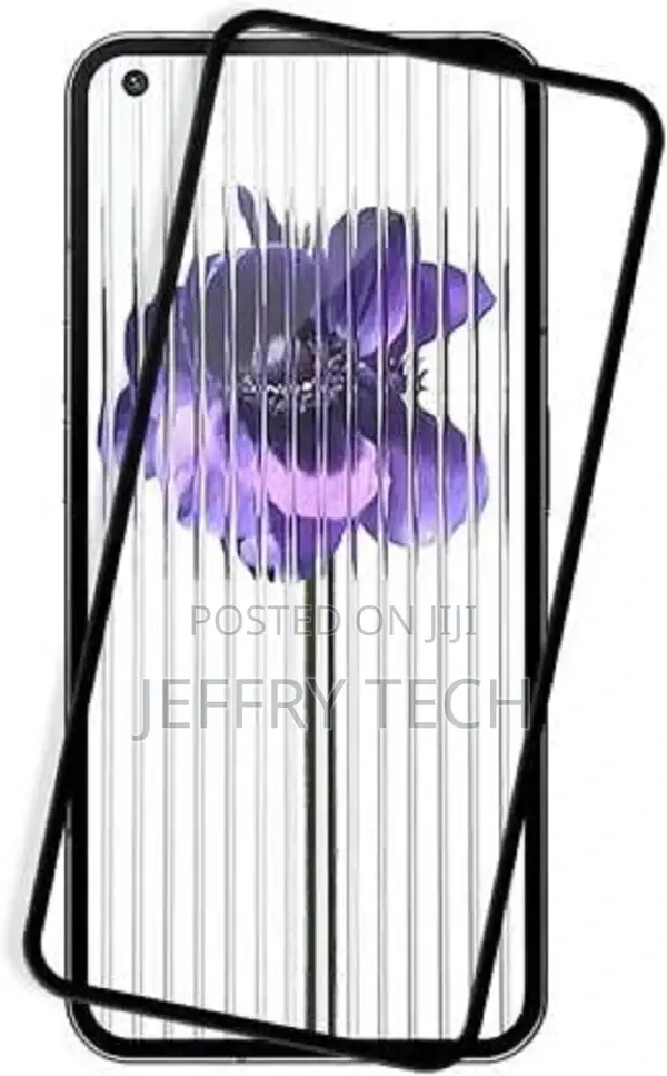 Screen Guard Tempered Glass for Nothing Phone (2a) - Black