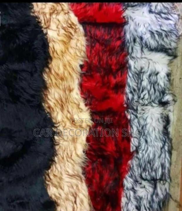 Different Colors Dashboard Fabric Fur Material Cover - main view