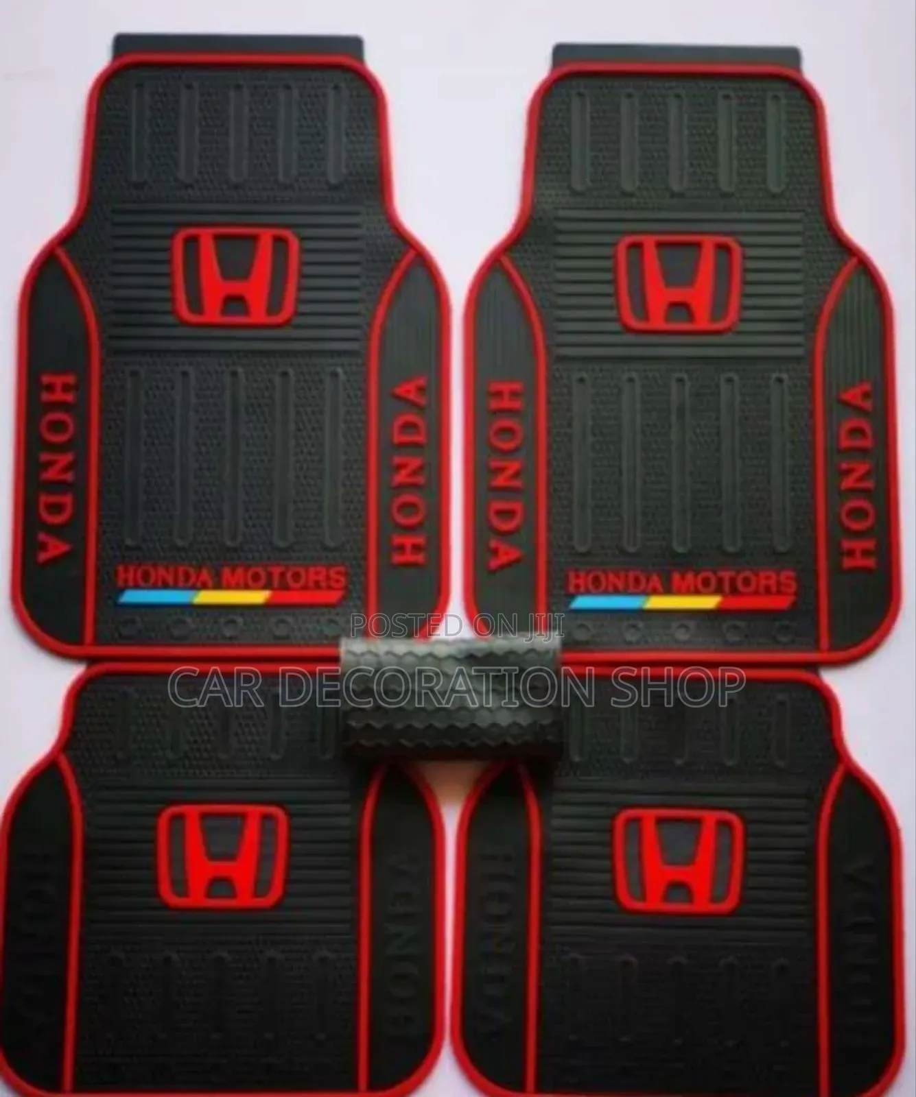 Honda Rubber Car Mats for 5 Seater Cars